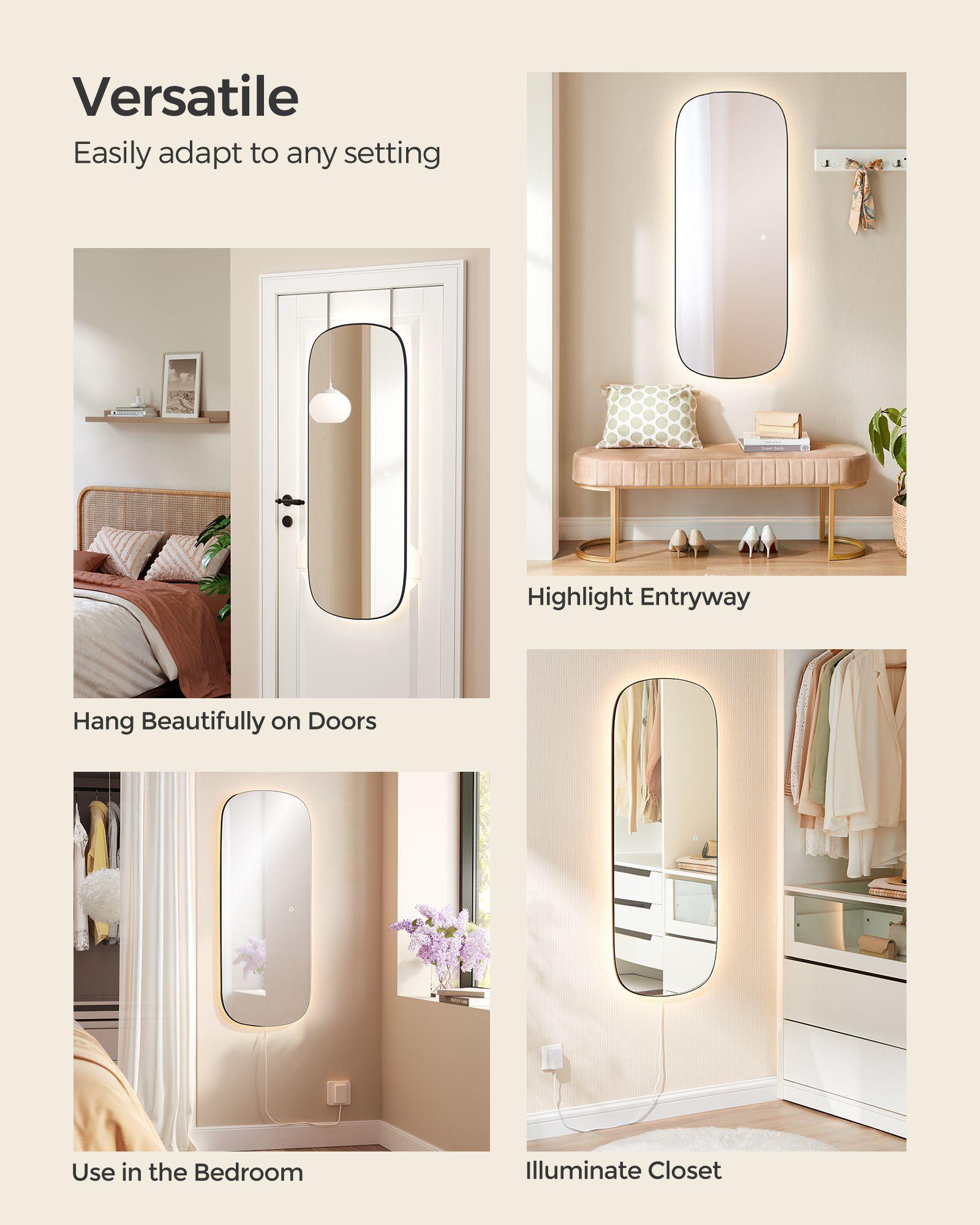 Arched Wall Mirror Full Length FredCo