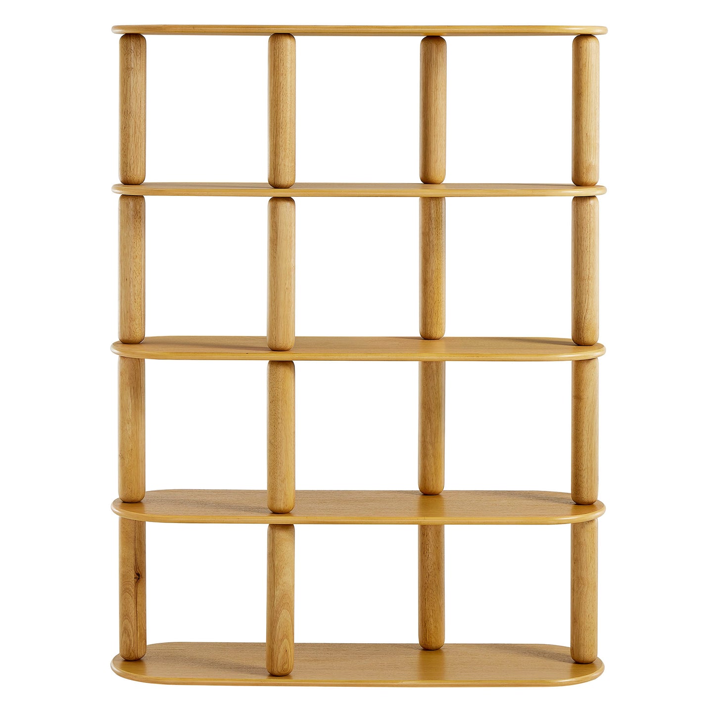Arcus 4-Tier Oval Wood Bookshelf by Modway EEI-7347 FredCo