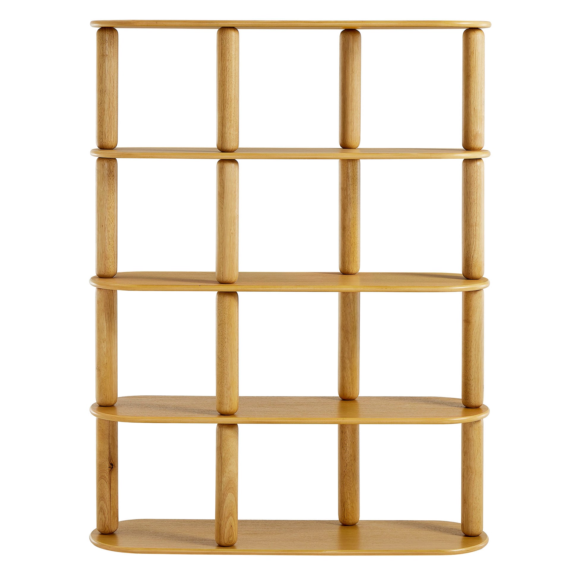 Arcus 4-Tier Oval Wood Bookshelf by Modway EEI-7347 FredCo