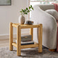 Arcus Rectangular 2-Tier Side Table by Modway MOD-7226 FredCo