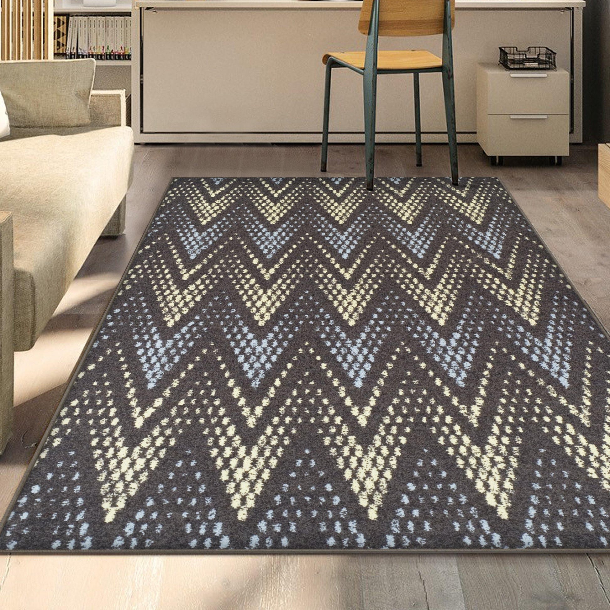 Arete Modern Chevron Rug FredCo