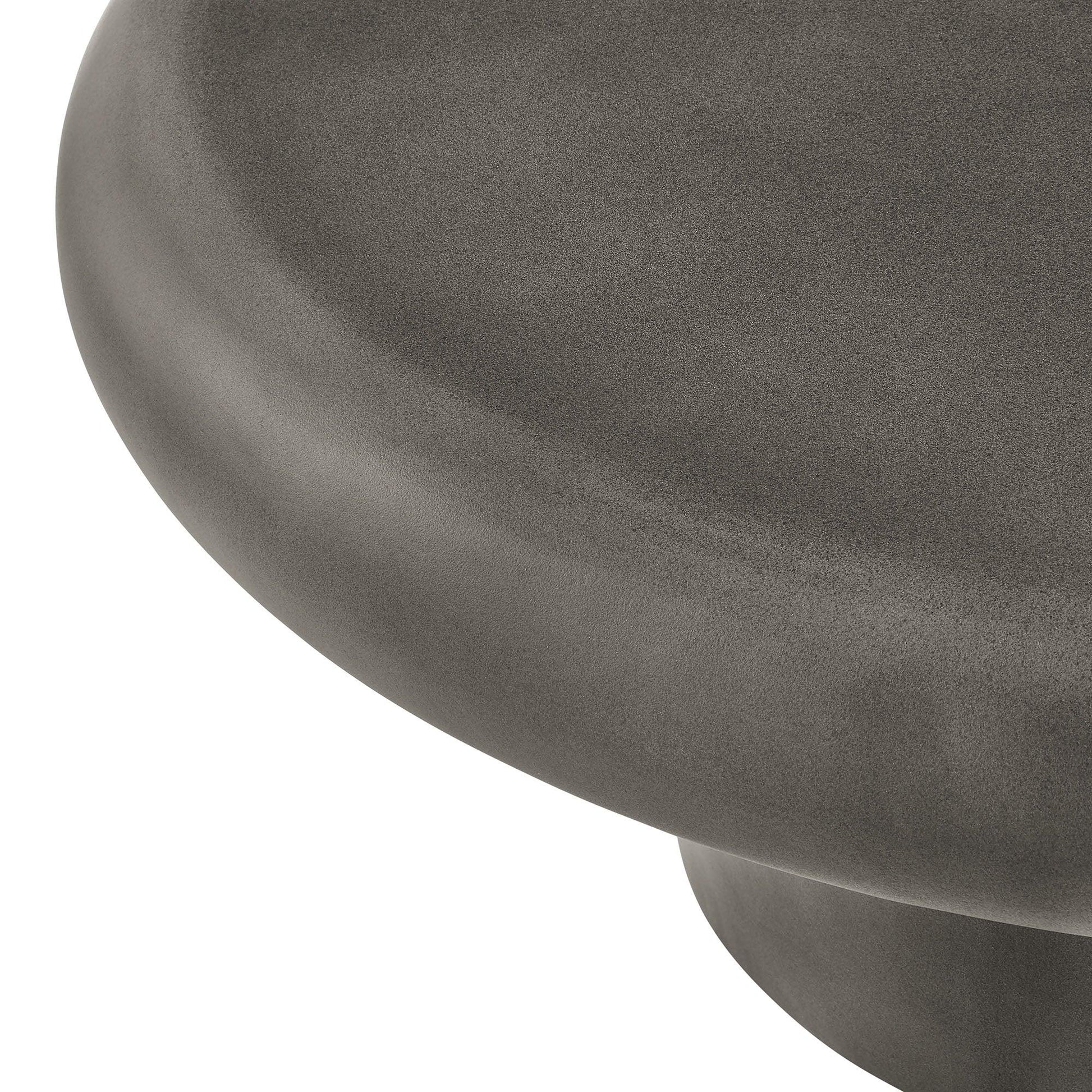 Argos Indoor - Outdoor Patio Concrete Round Coffee Table by Modway EEI-7092 FredCo