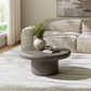 Argos Indoor - Outdoor Patio Concrete Round Coffee Table by Modway EEI-7092 FredCo