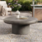 Argos Indoor - Outdoor Patio Concrete Round Coffee Table by Modway EEI-7092 FredCo