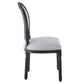 Arise Vintage French Upholstered Fabric Dining Side Chair, EEI-4664 FredCo