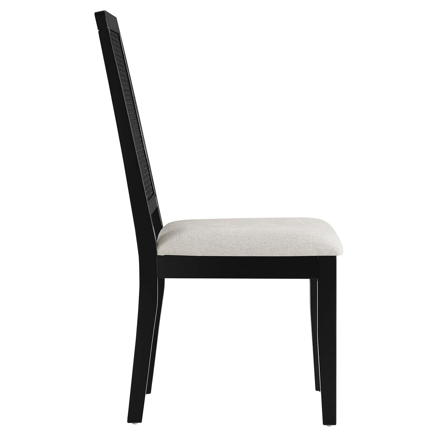Arlo Faux Rattan and Wood Dining Side Chairs Set of 2 by Modway FredCo