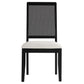 Arlo Faux Rattan and Wood Dining Side Chairs Set of 2 by Modway FredCo