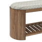 Ashby 45" Geometric Upholstered Bench by Modway EEI-7142 FredCo