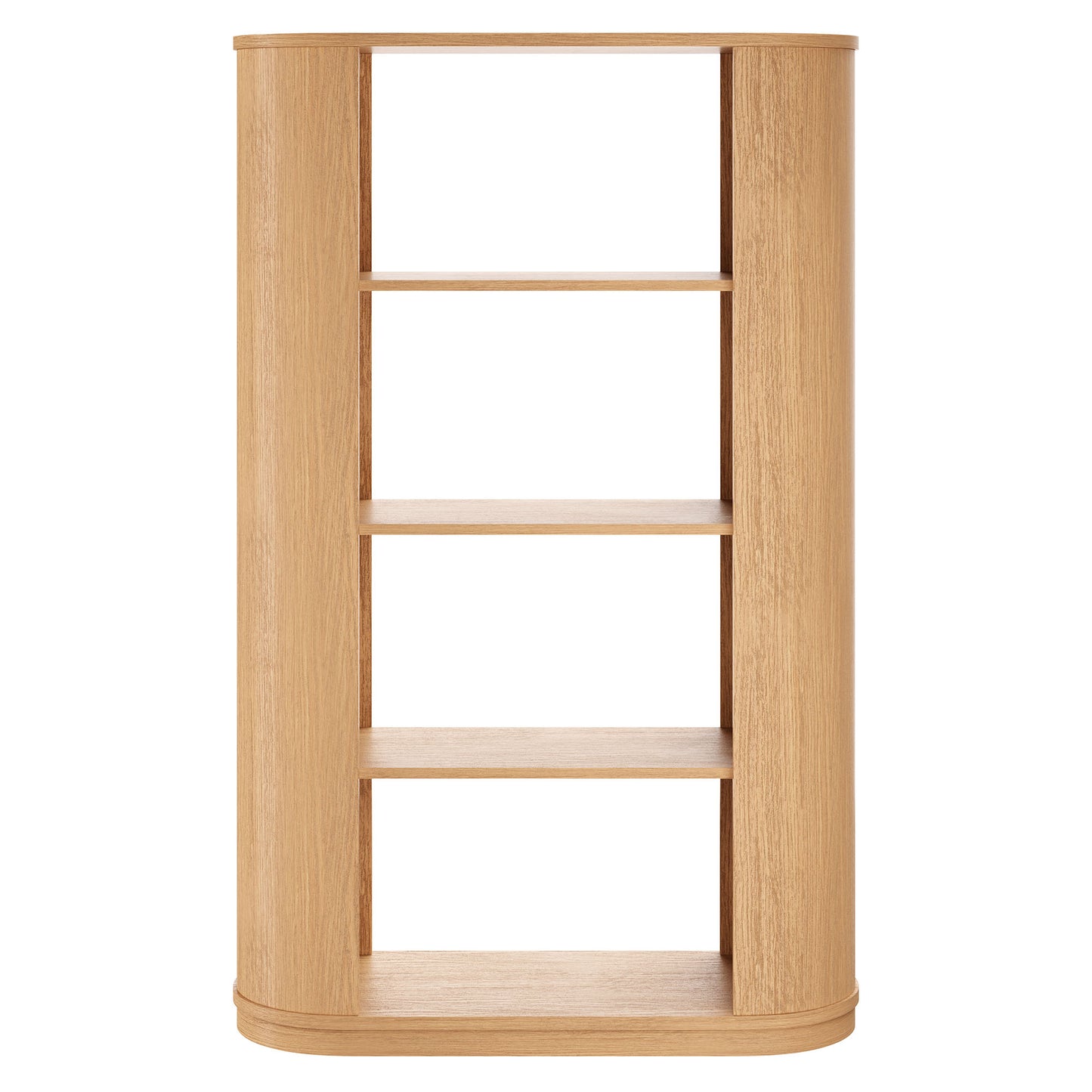 Aspect 74 Inch Curved 4 Tier Bookshelf by Modway EEI-7378 FredCo
