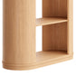 Aspect 74 Inch Curved 4 Tier Bookshelf by Modway EEI-7378 FredCo