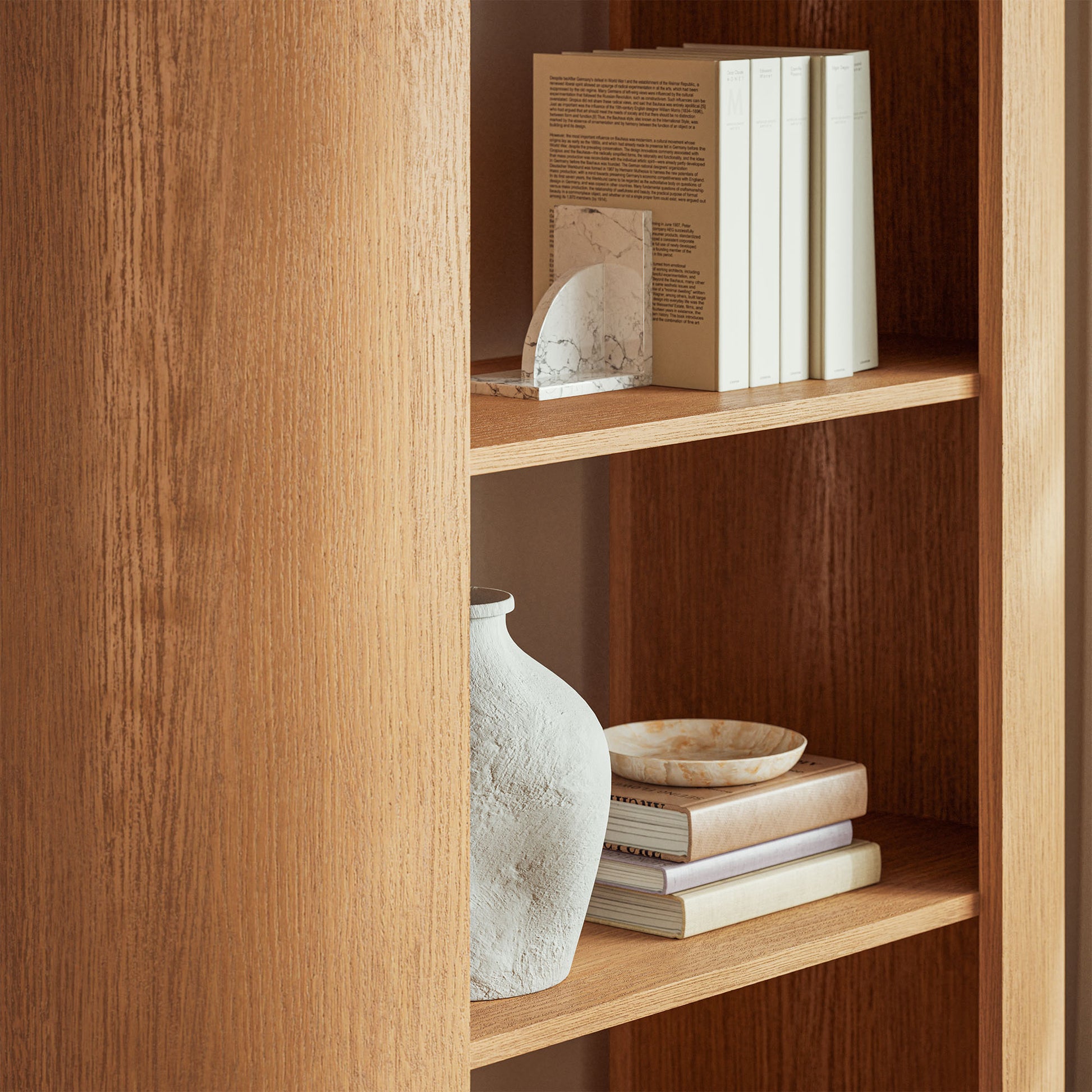 Aspect 74 Inch Curved 4 Tier Bookshelf by Modway EEI-7378 FredCo