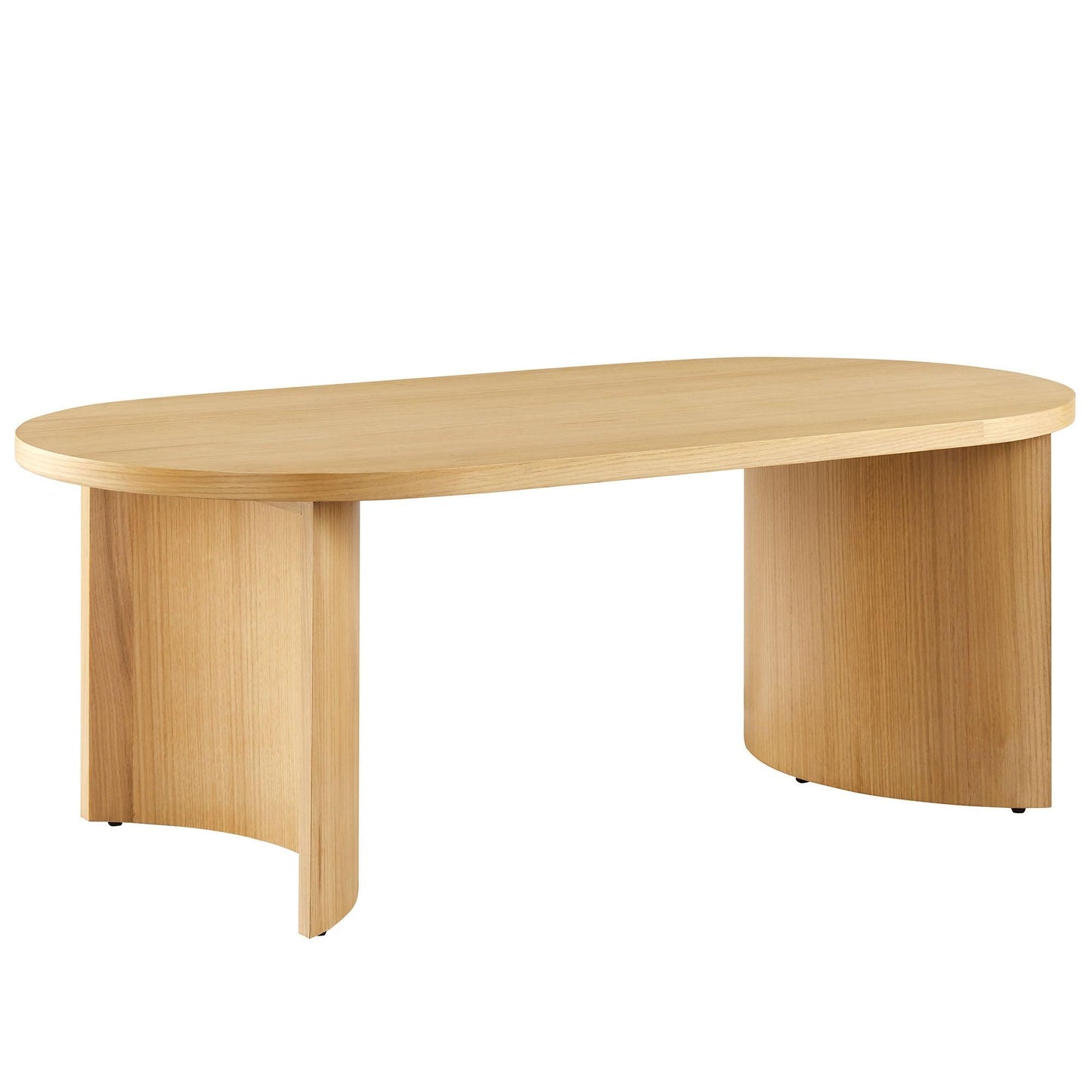 Aspect Oval Wood Coffee Table by Modway FredCo