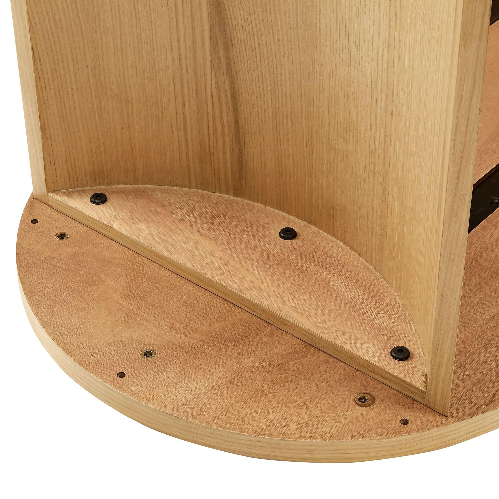 Aspect Oval Wood Coffee Table by Modway FredCo