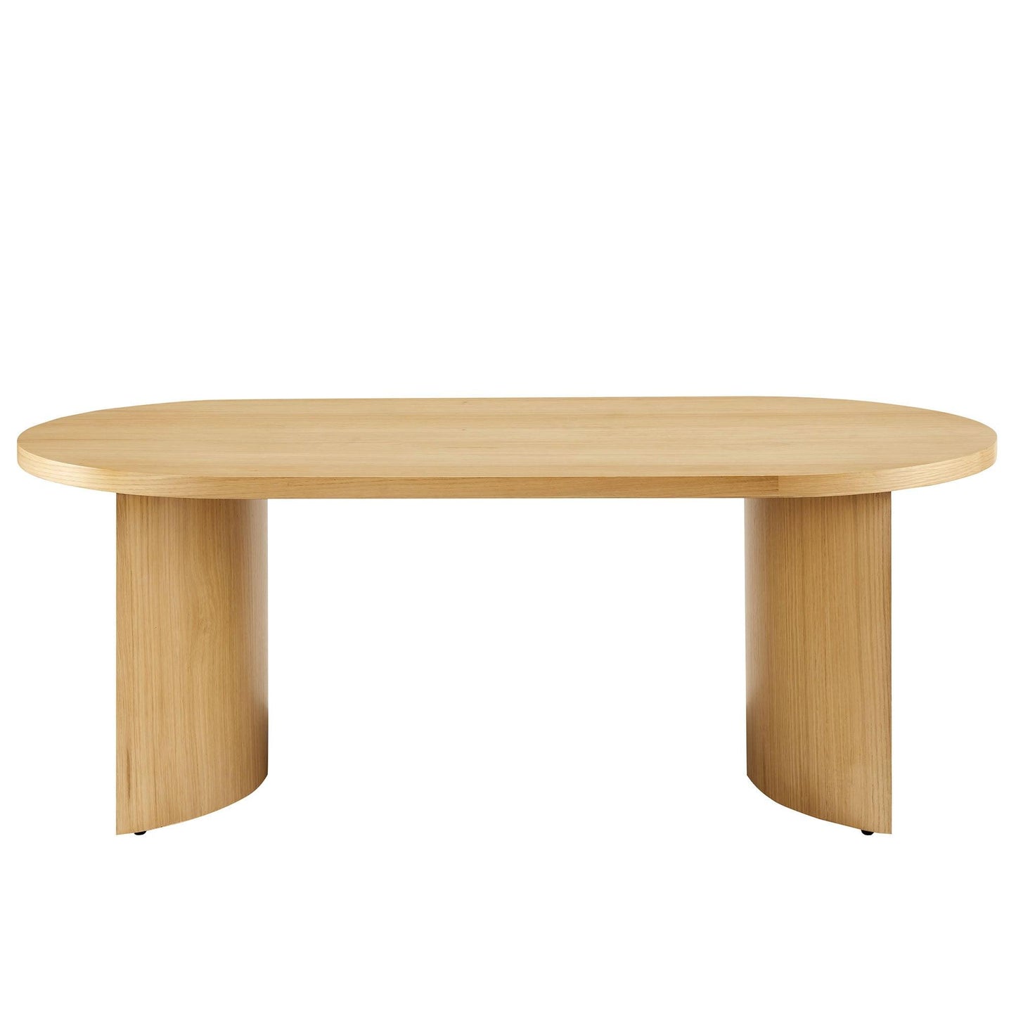 Aspect Oval Wood Coffee Table by Modway FredCo