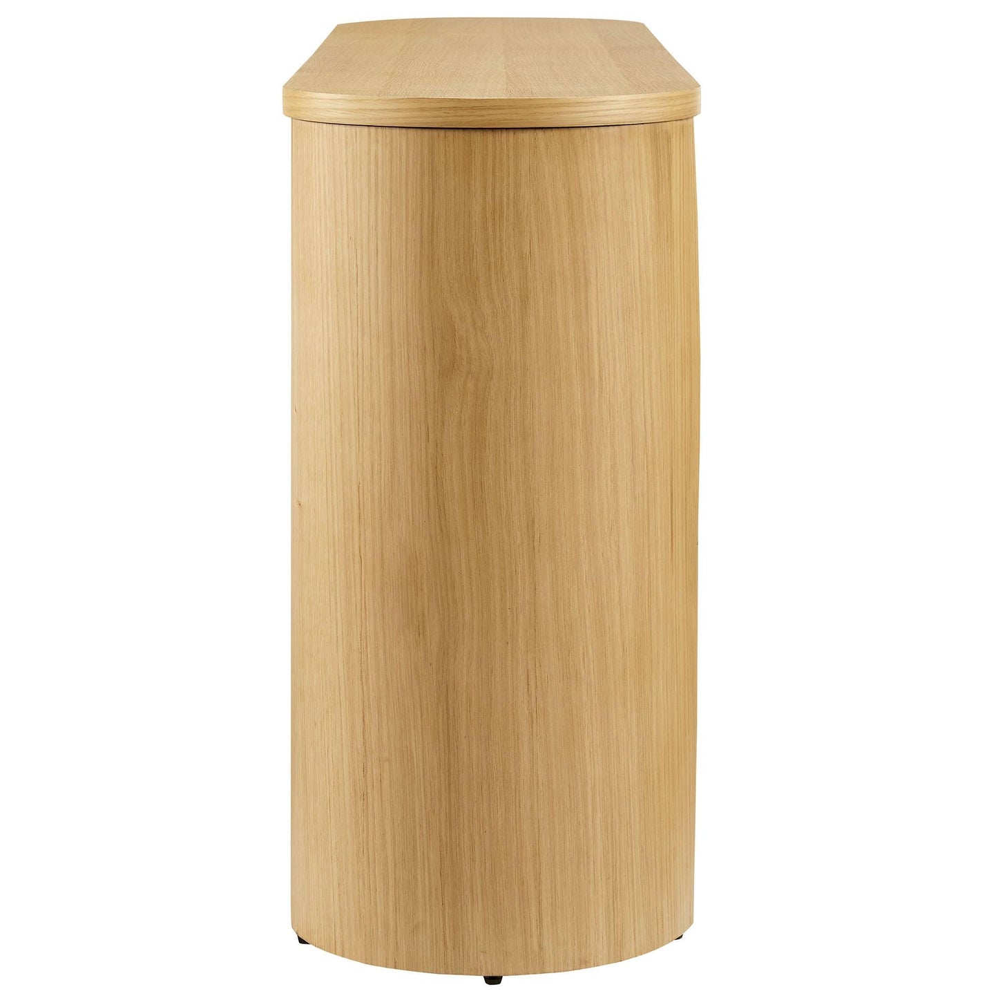 Aspect Oval Wood Entryway Console Table by Modway FredCo