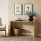 Aspect Oval Wood Entryway Console Table by Modway FredCo