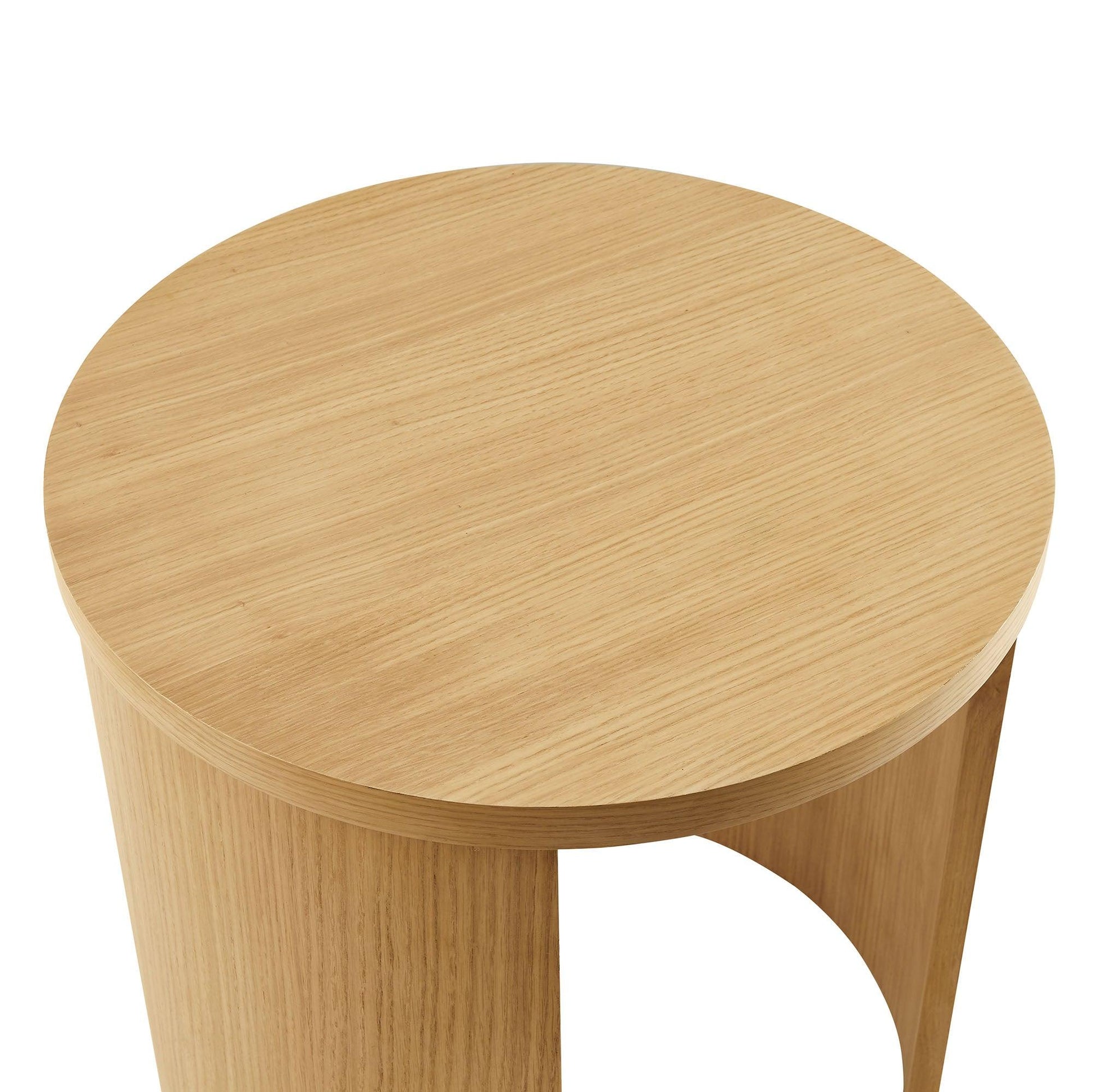 Aspect Round Wood End Table by Modway FredCo