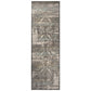 Astrid Mid-Century Vintage Distressed Floral Damask Rug FredCo