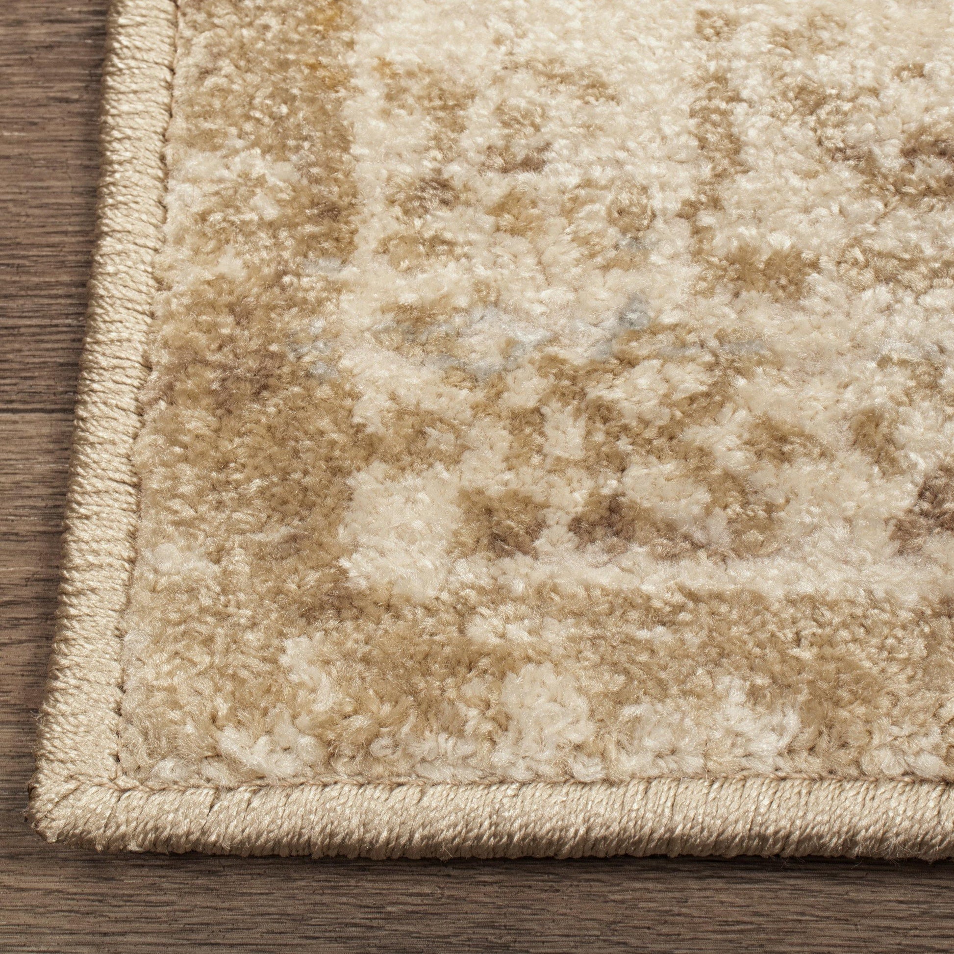 Astrid Mid-Century Vintage Distressed Floral Damask Rug FredCo