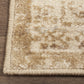 Astrid Mid-Century Vintage Distressed Floral Damask Rug FredCo