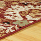 Augusta Modern Floral Cabin Setting Rug FredCo