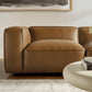 Auren 5-Piece Upholstered Vegan Leather Modular L-Shaped Sofa by Modway EEI-7129 FredCo