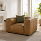 Auren Upholstered Vegan Leather Modular Armchair by Modway EEI-7120 FredCo