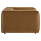 Auren Upholstered Vegan Leather Modular Armchair by Modway EEI-7120 FredCo
