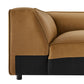 Auren Upholstered Vegan Leather Modular Corner Chair by Modway EEI-7123 FredCo