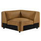 Auren Upholstered Vegan Leather Modular Corner Chair by Modway EEI-7123 FredCo