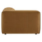 Auren Upholstered Vegan Leather Modular Left Armchair by Modway EEI-7124 FredCo