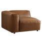 Auren Upholstered Vegan Leather Modular Left Armchair by Modway EEI-7124 FredCo