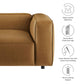 Auren Upholstered Vegan Leather Modular Right Armchair by Modway EEI-7122 FredCo