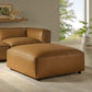 Auren Upholstered Vegan Leather Ottoman by Modway EEI-7125 FredCo