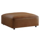 Auren Upholstered Vegan Leather Ottoman by Modway EEI-7125 FredCo