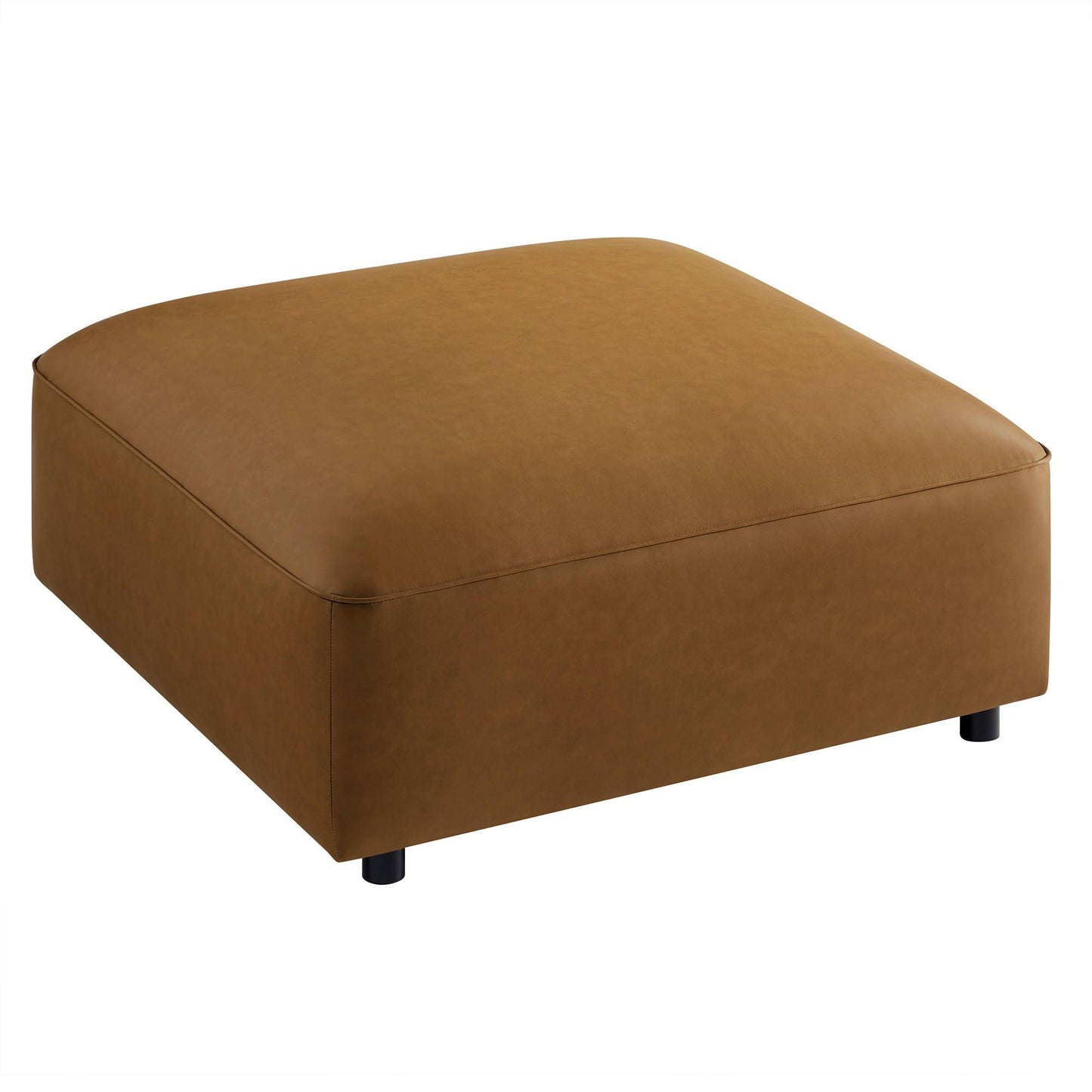 Auren Upholstered Vegan Leather Ottoman by Modway EEI-7125 FredCo