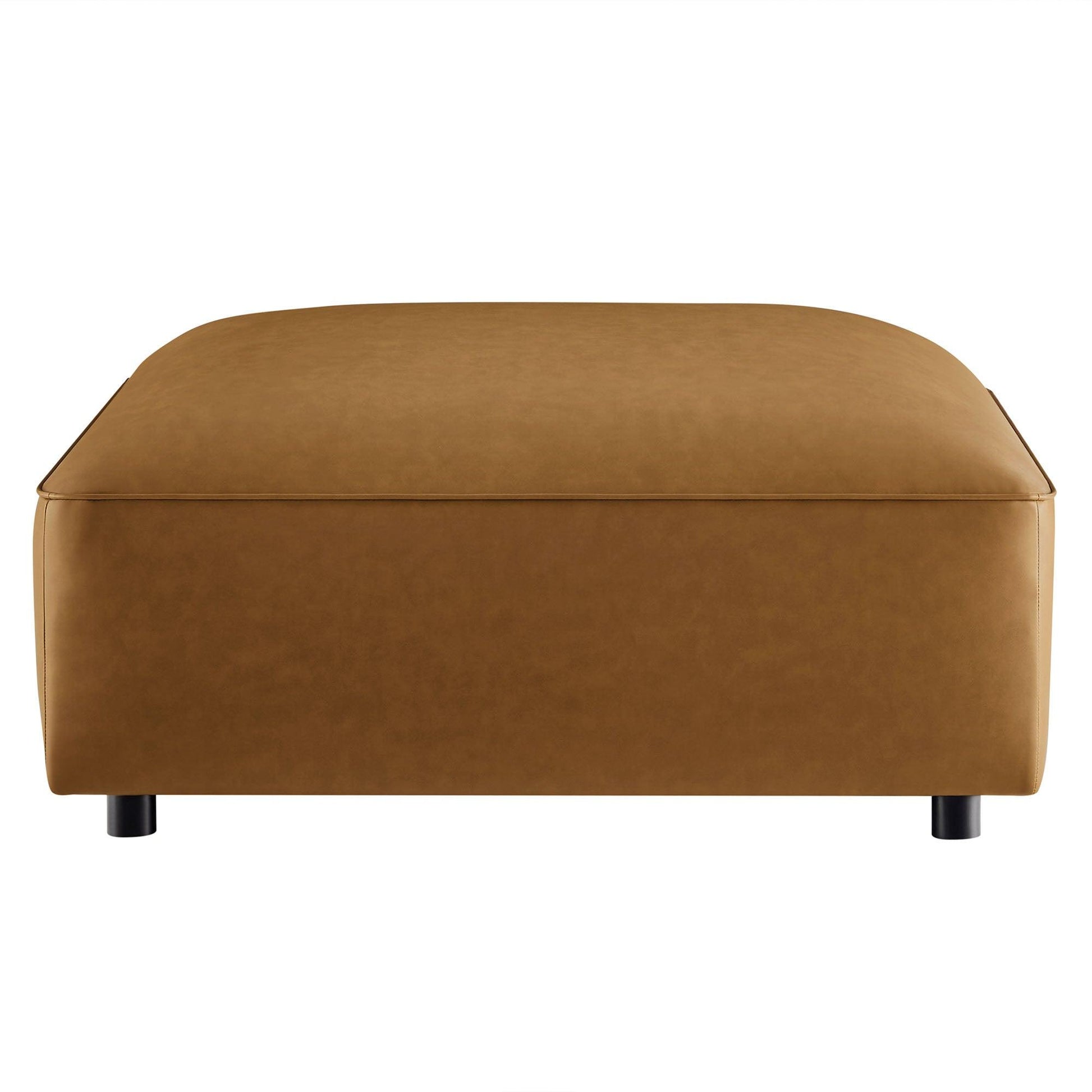 Auren Upholstered Vegan Leather Ottoman by Modway EEI-7125 FredCo