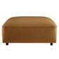 Auren Upholstered Vegan Leather Ottoman by Modway EEI-7125 FredCo