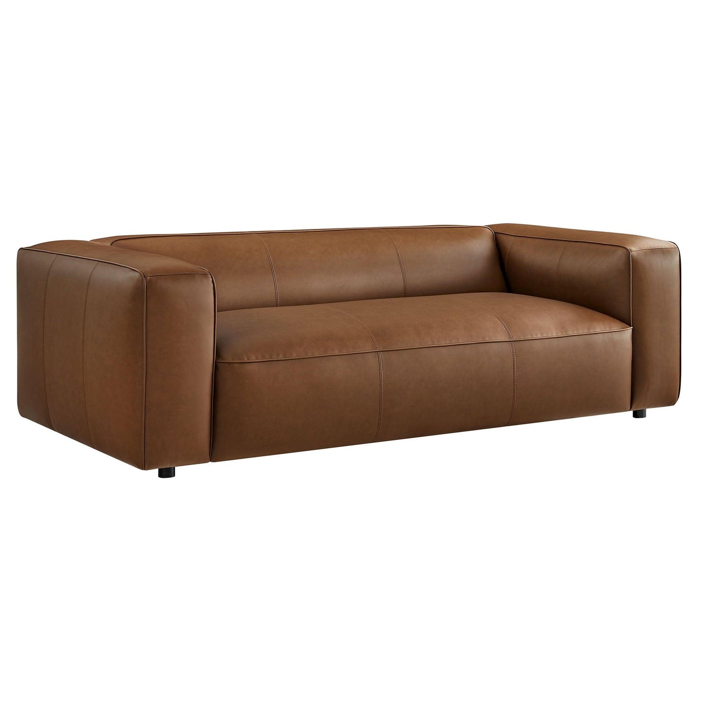 Auren Upholstered Vegan Leather Sofa by Modway EEI-7119 FredCo