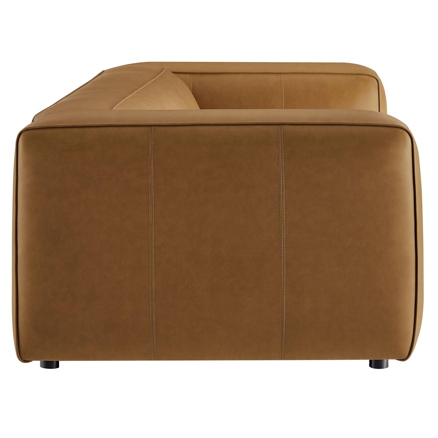 Auren Upholstered Vegan Leather Sofa by Modway EEI-7119 FredCo