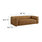 Auren Upholstered Vegan Leather Sofa by Modway EEI-7119 FredCo