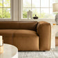 Auren Upholstered Vegan Leather Sofa by Modway EEI-7119 FredCo