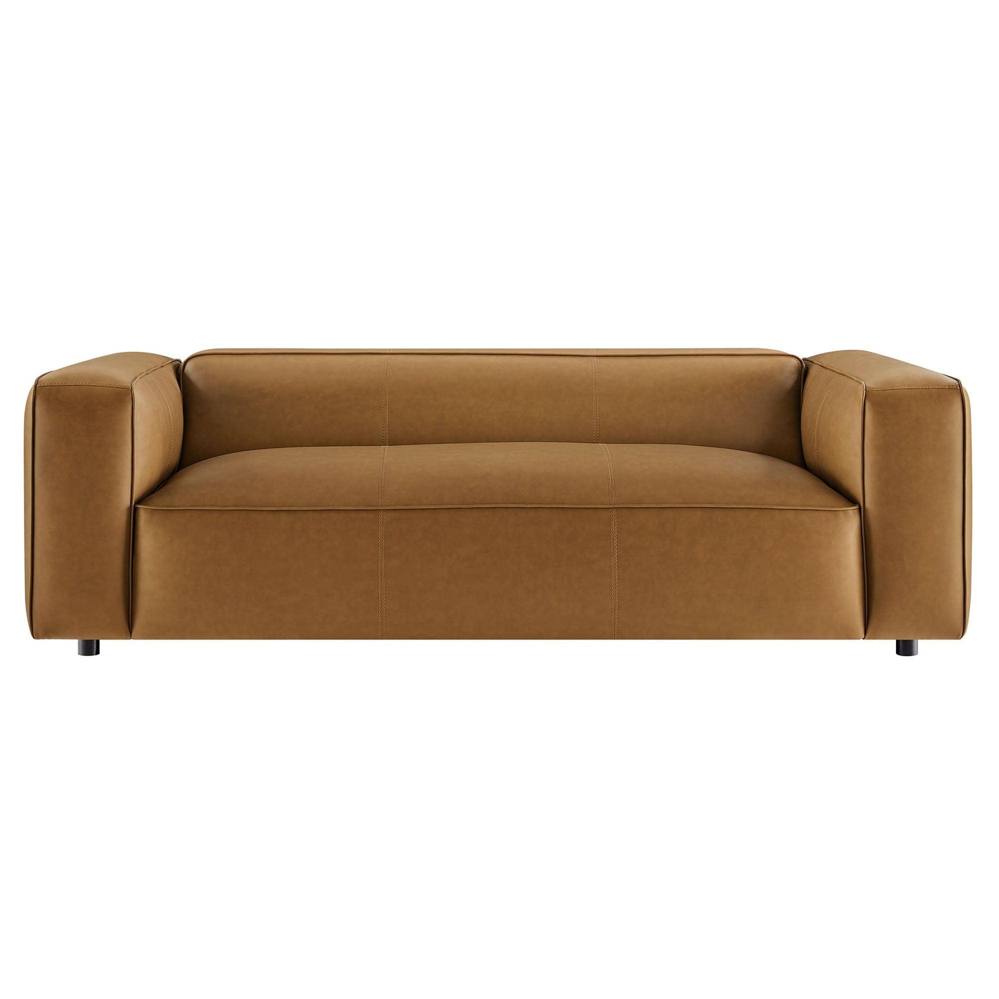 Auren Upholstered Vegan Leather Sofa by Modway EEI-7119 FredCo
