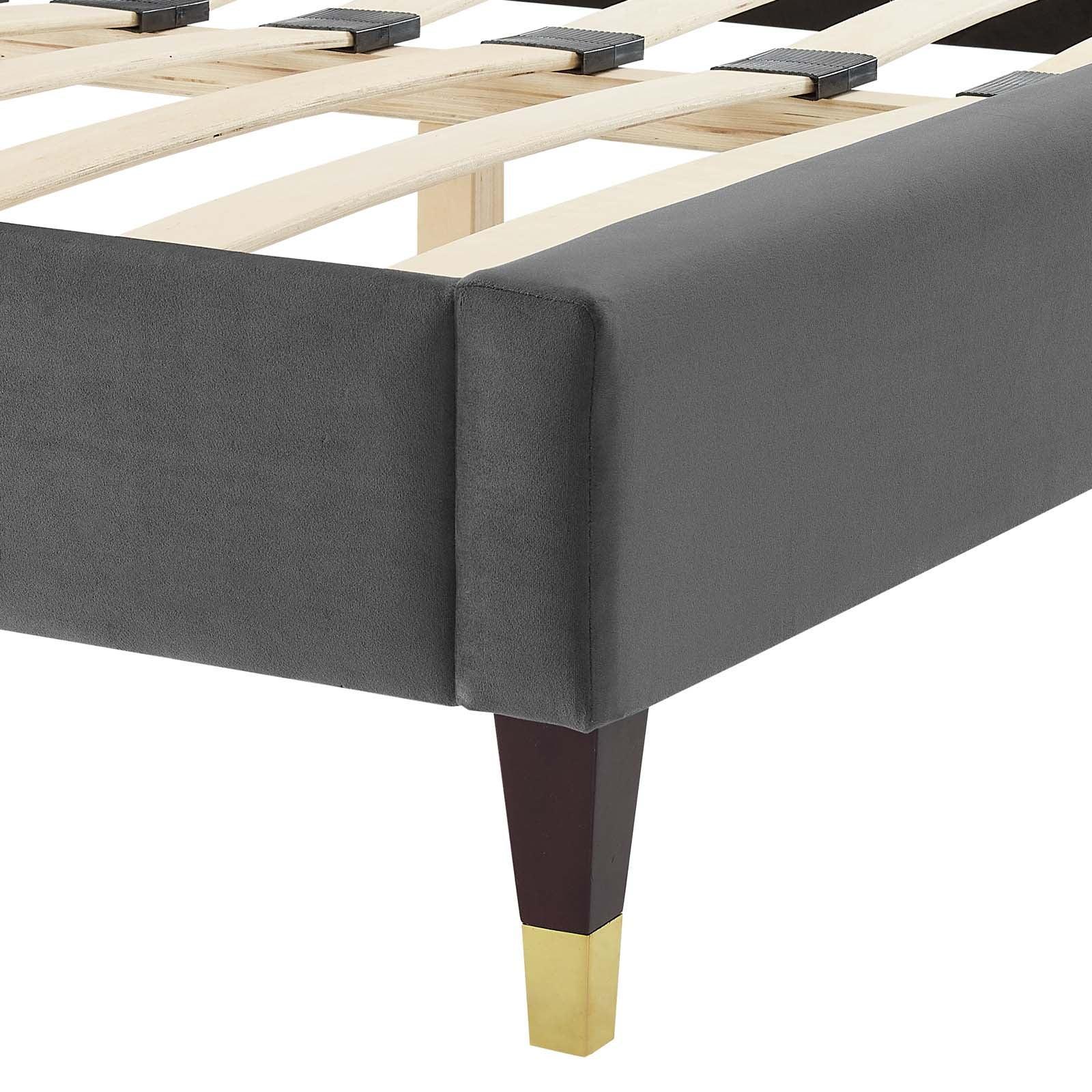 Aviana Performance Velvet Queen Bed, MOD-6824 FredCo