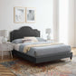 Aviana Performance Velvet Queen Bed, MOD-6824 FredCo
