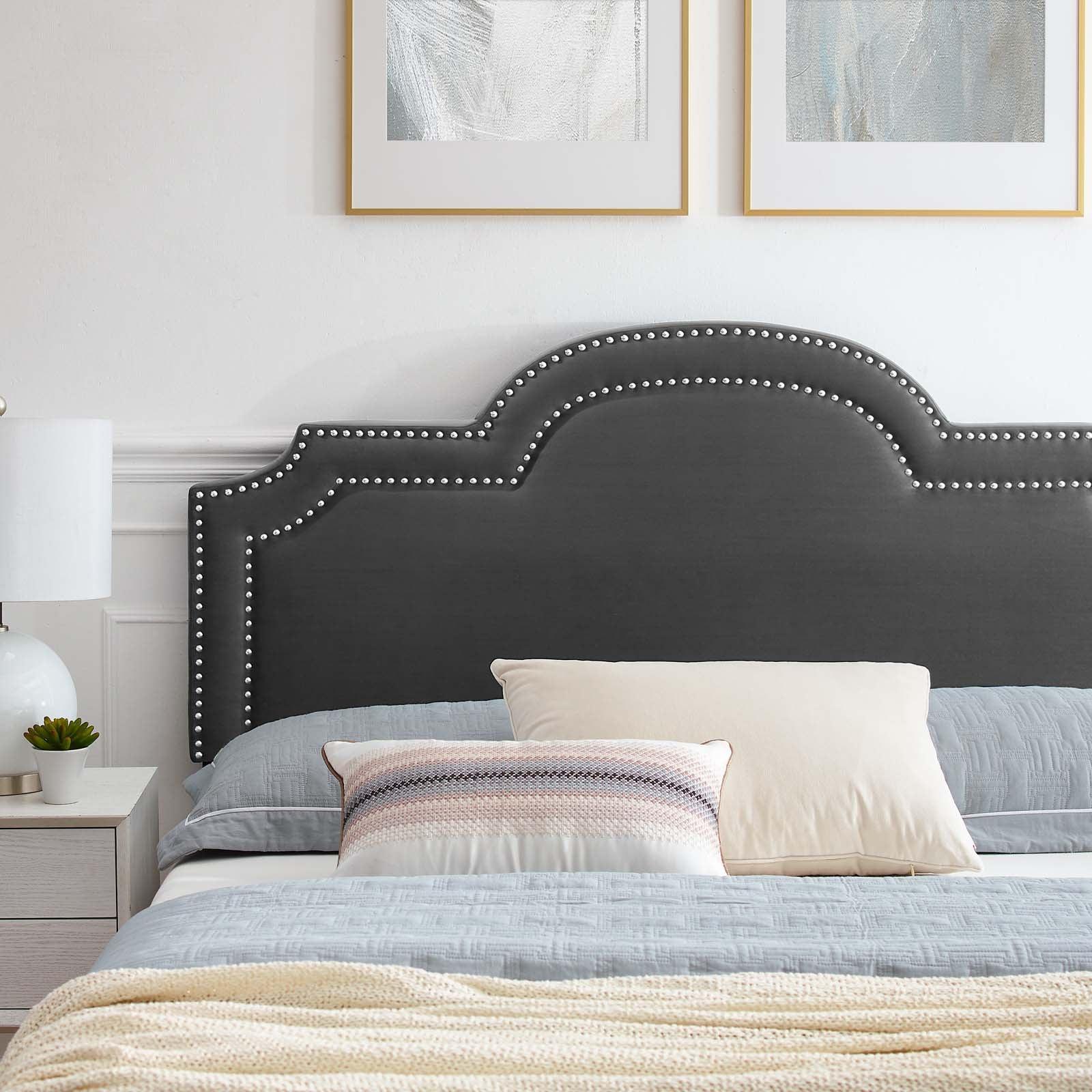 Aviana Performance Velvet Queen Bed, MOD-6824 FredCo