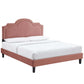 Aviana Performance Velvet Twin Bed, MOD-6799 FredCo