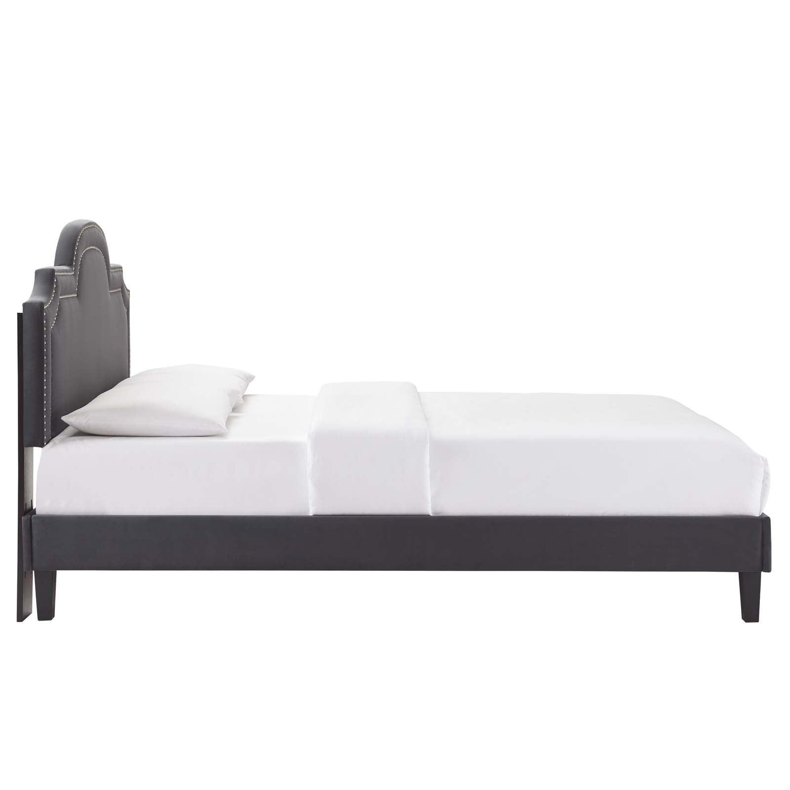 Aviana Performance Velvet Twin Bed, MOD-6799 FredCo