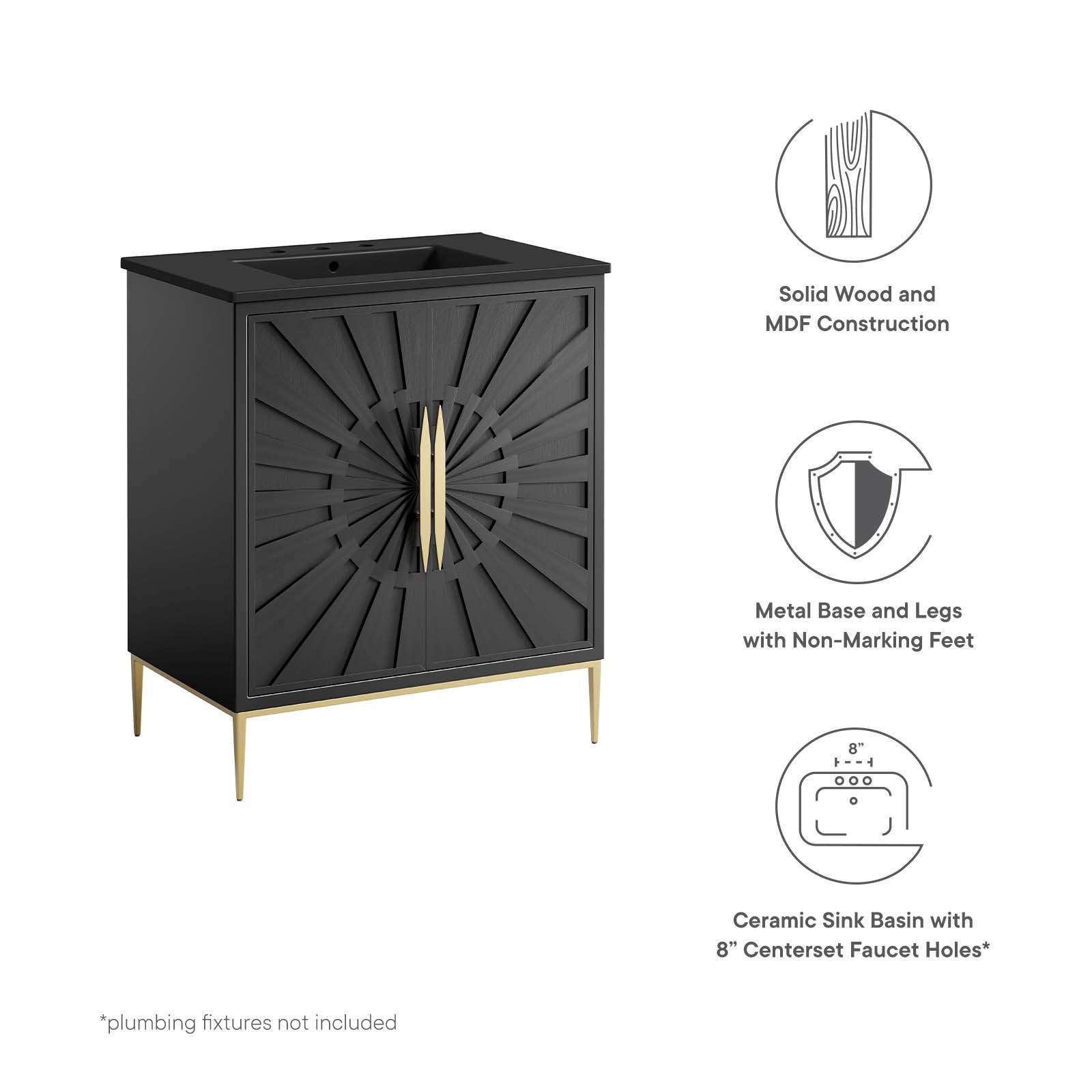 Awaken 30" Bathroom Vanity, EEI-6295 FredCo