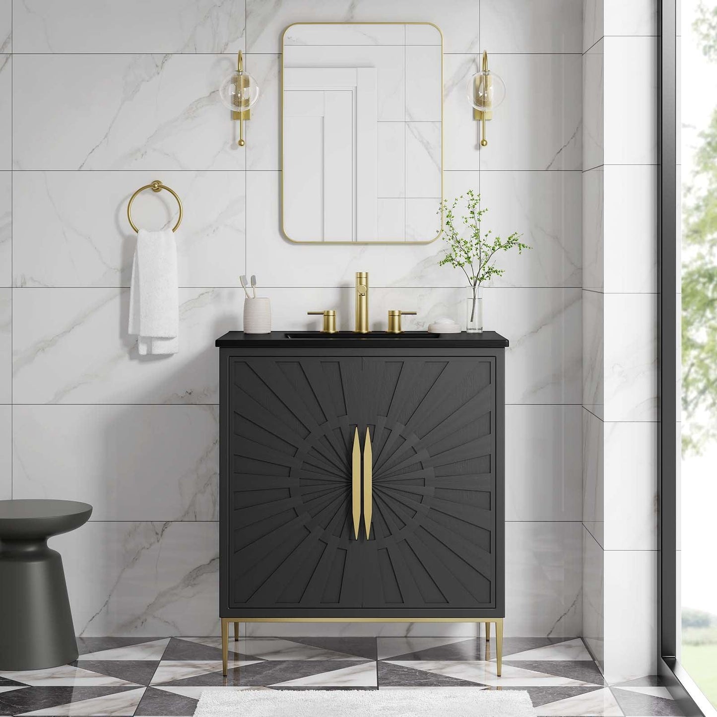 Awaken 30" Bathroom Vanity, EEI-6295 FredCo